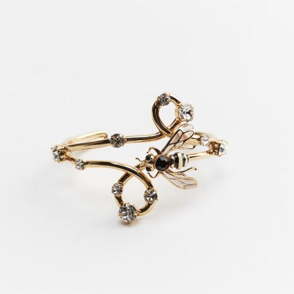 New In Box Zara x Elie Top Bee Special Limited Edition Bracelet/Cuff - Picture 1 of 5